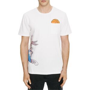 Elevenparis Mens Space Jam: A New Legacy Graphic T-Shirt, White, S, DM